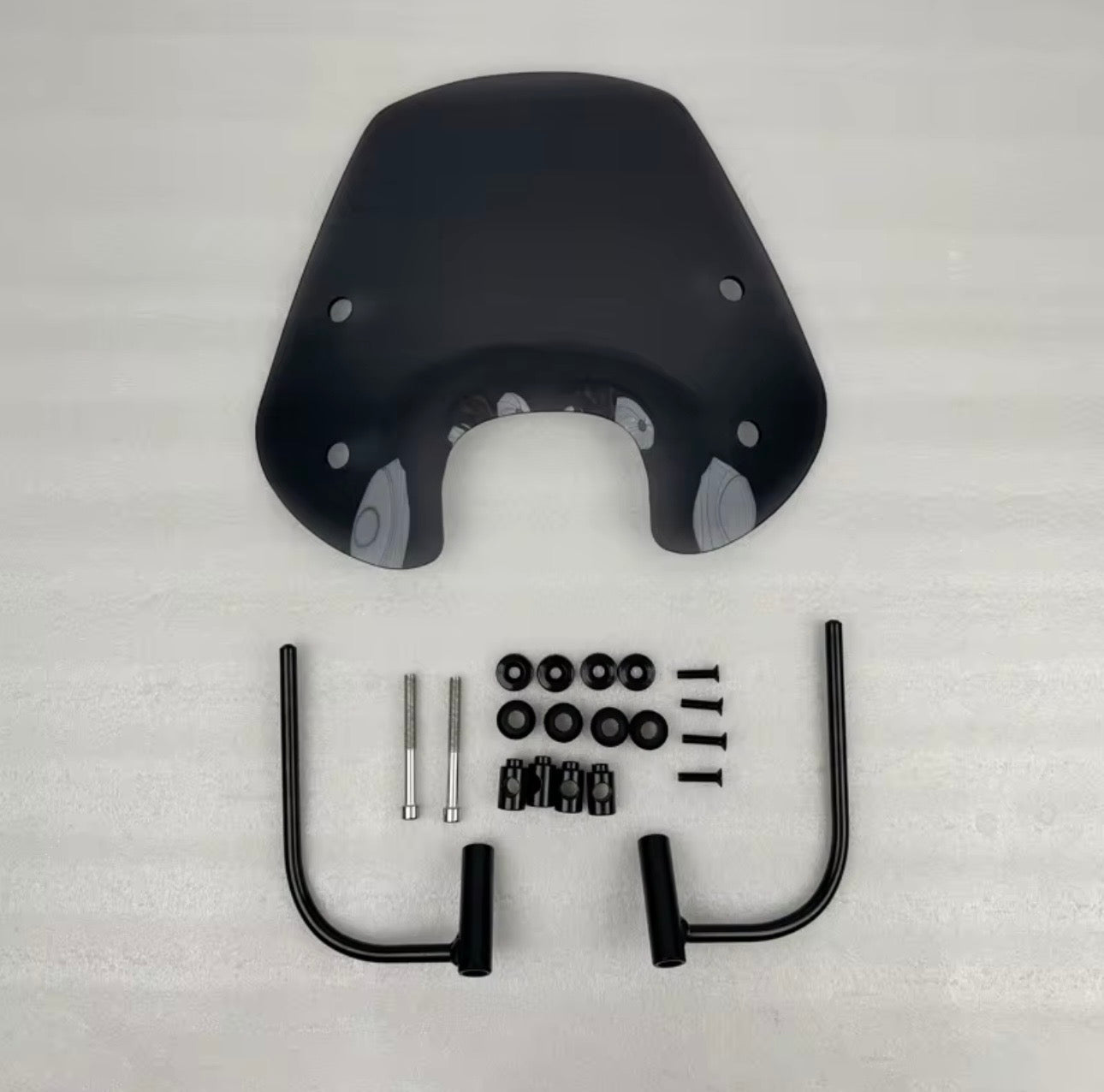 ACTIE - Piaggio Zip laag windscherm – smoked uitvoering