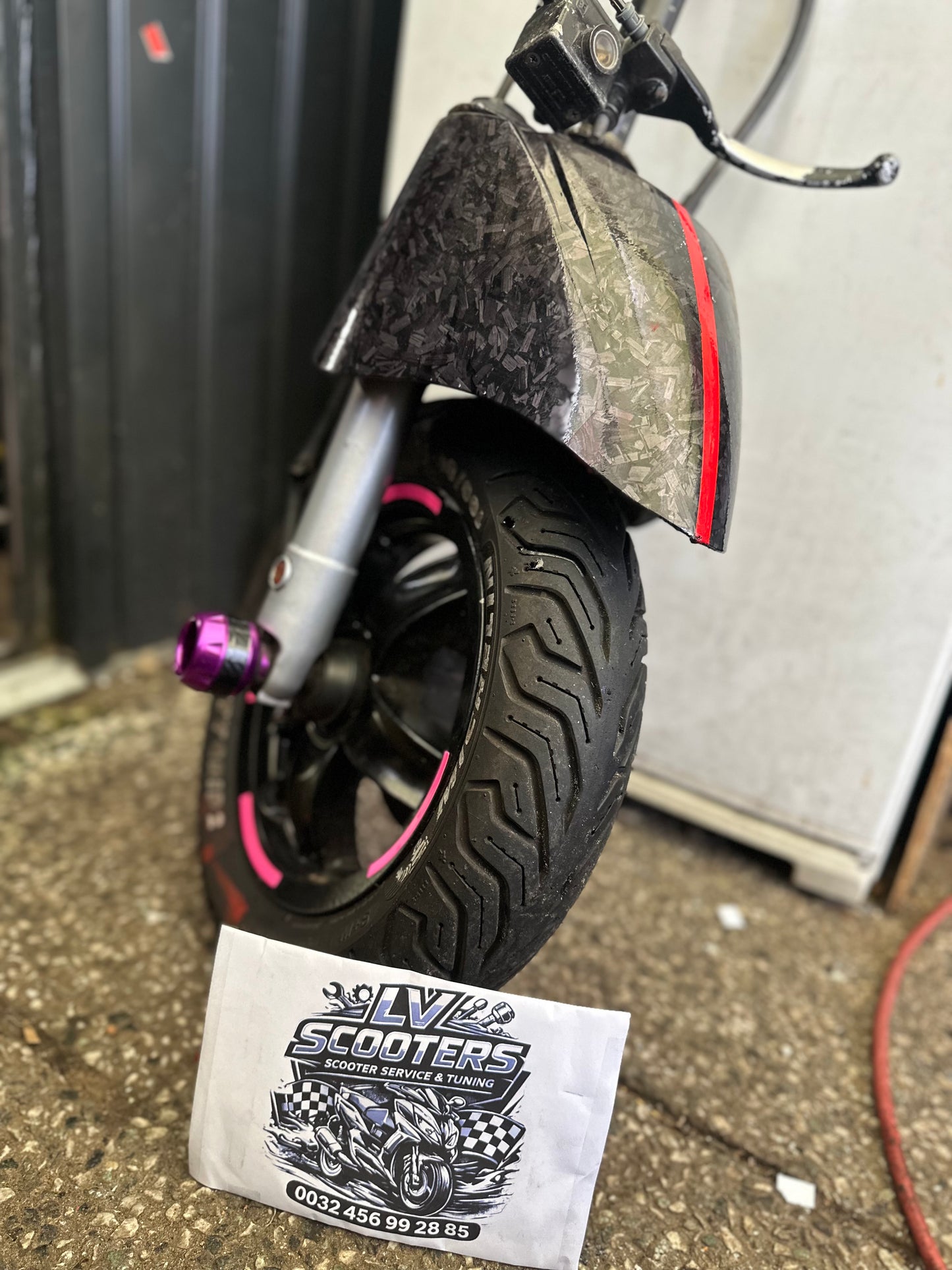 Piaggio zip 2000 voorvork