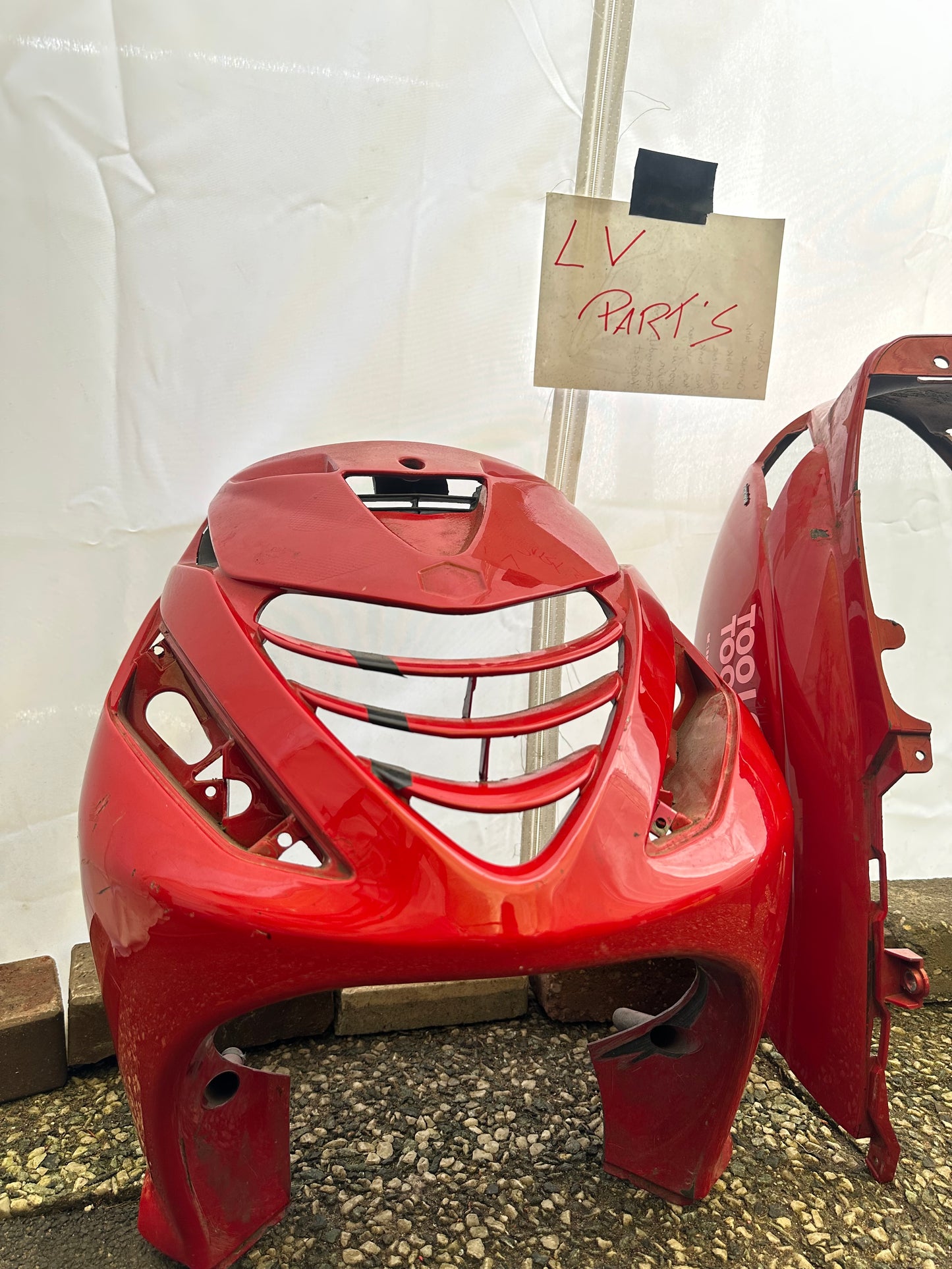 Piaggio zip sp kappenset