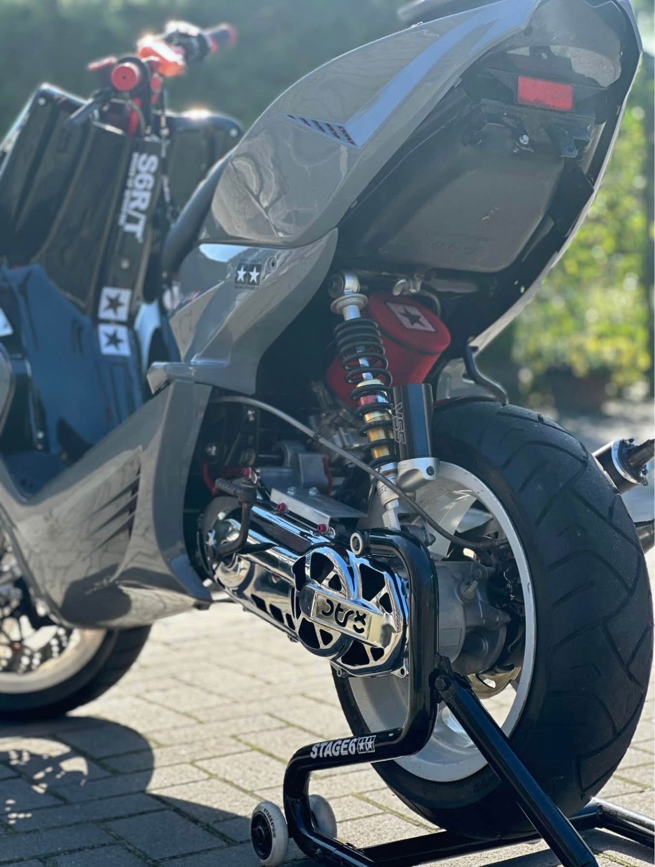🔥 Yamaha Aerox 70cc – Full Stage 6 Custom Build 🔥