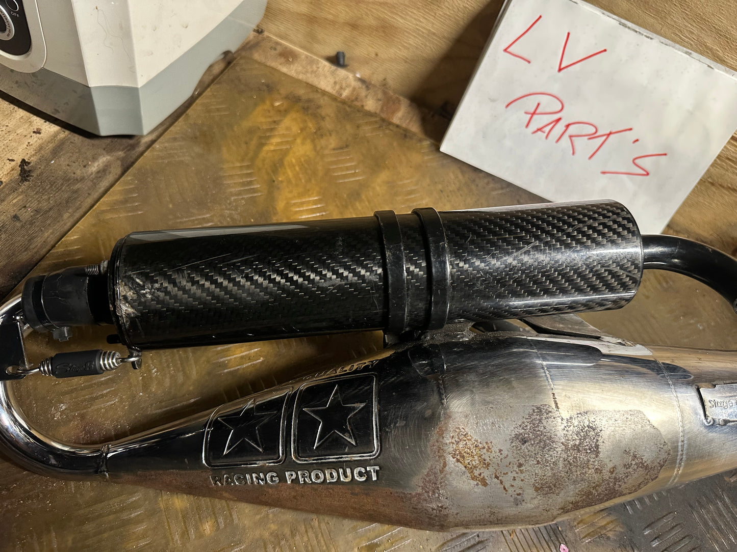 Stage6 Replica Uitlaat – Scooter (zonder flens en ophangbeugel)