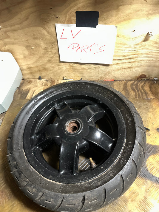 Piaggio zip achterwiel
