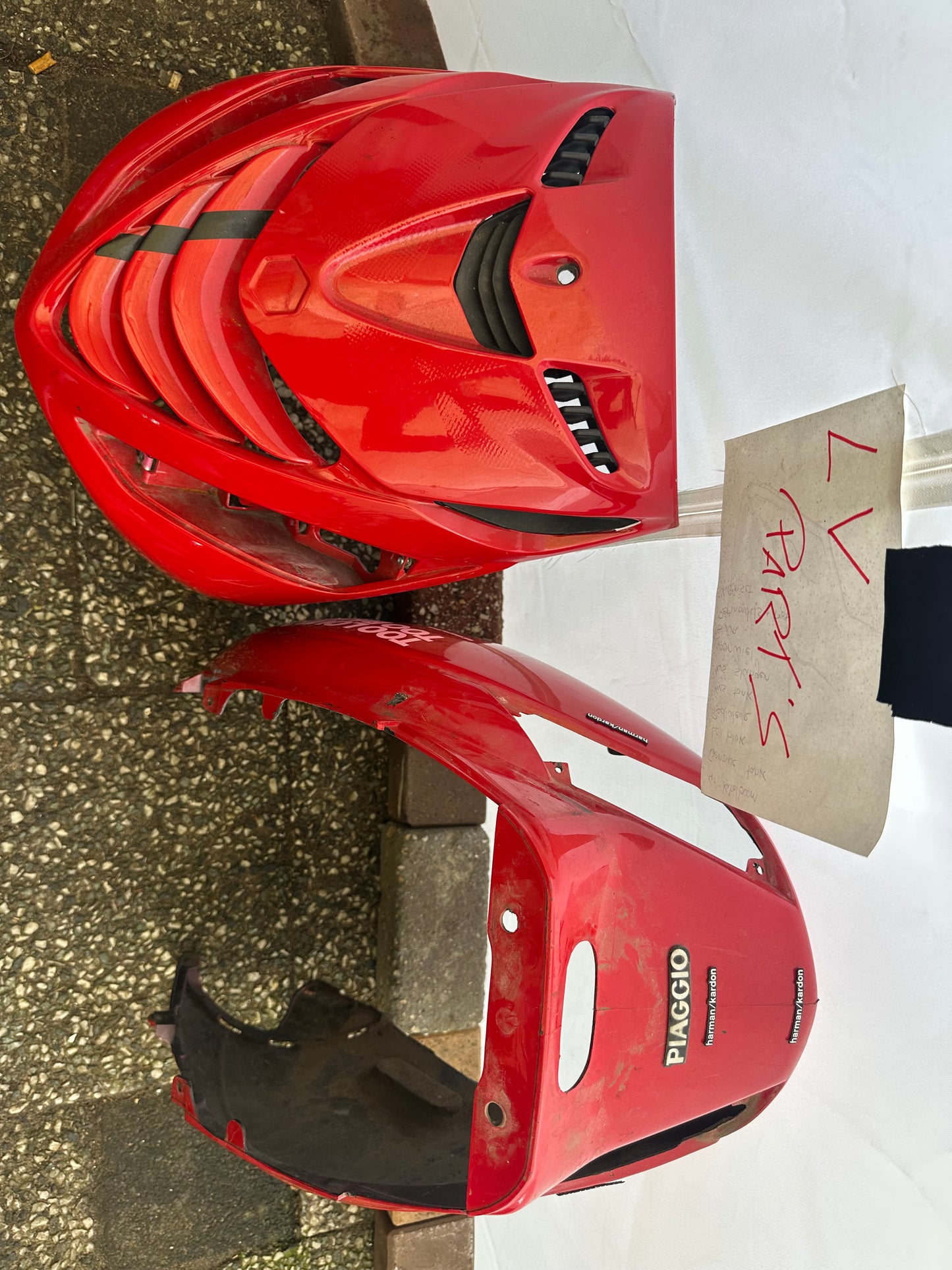 Piaggio zip sp kappenset