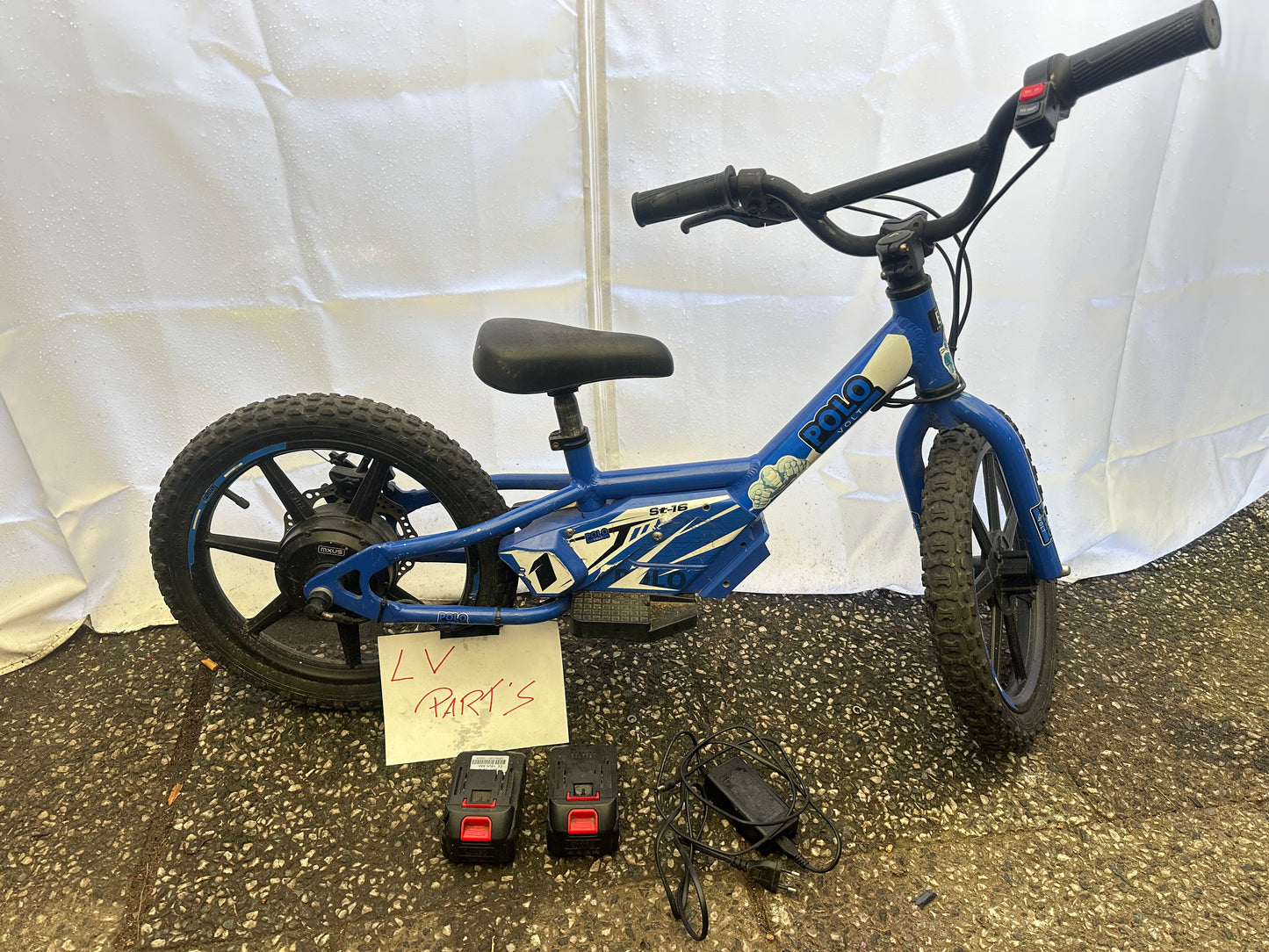 Polovolt e-bike voor kinderen t/m 7j