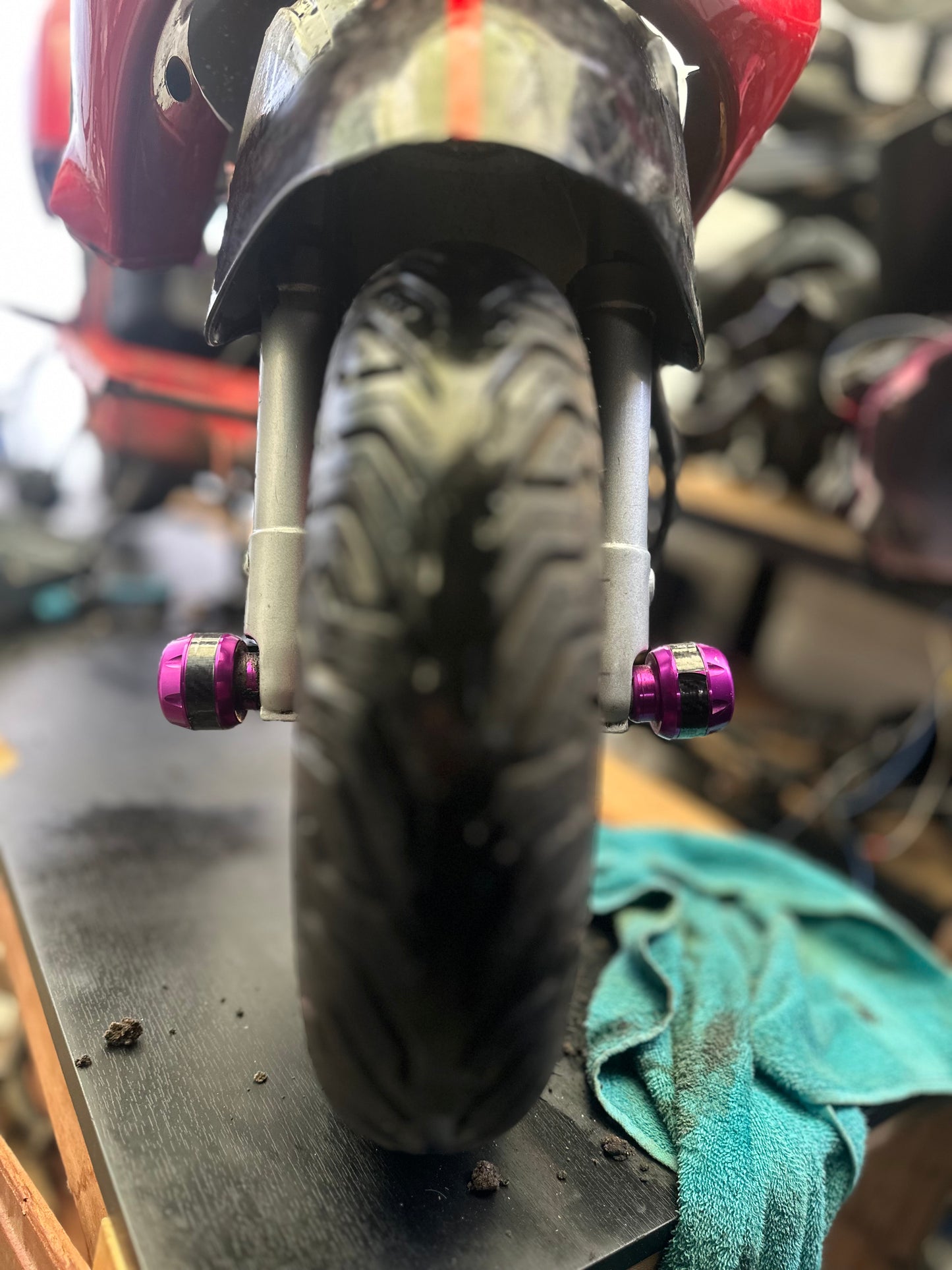 Universele Motorfiets Crash Pads – Wielbescherming