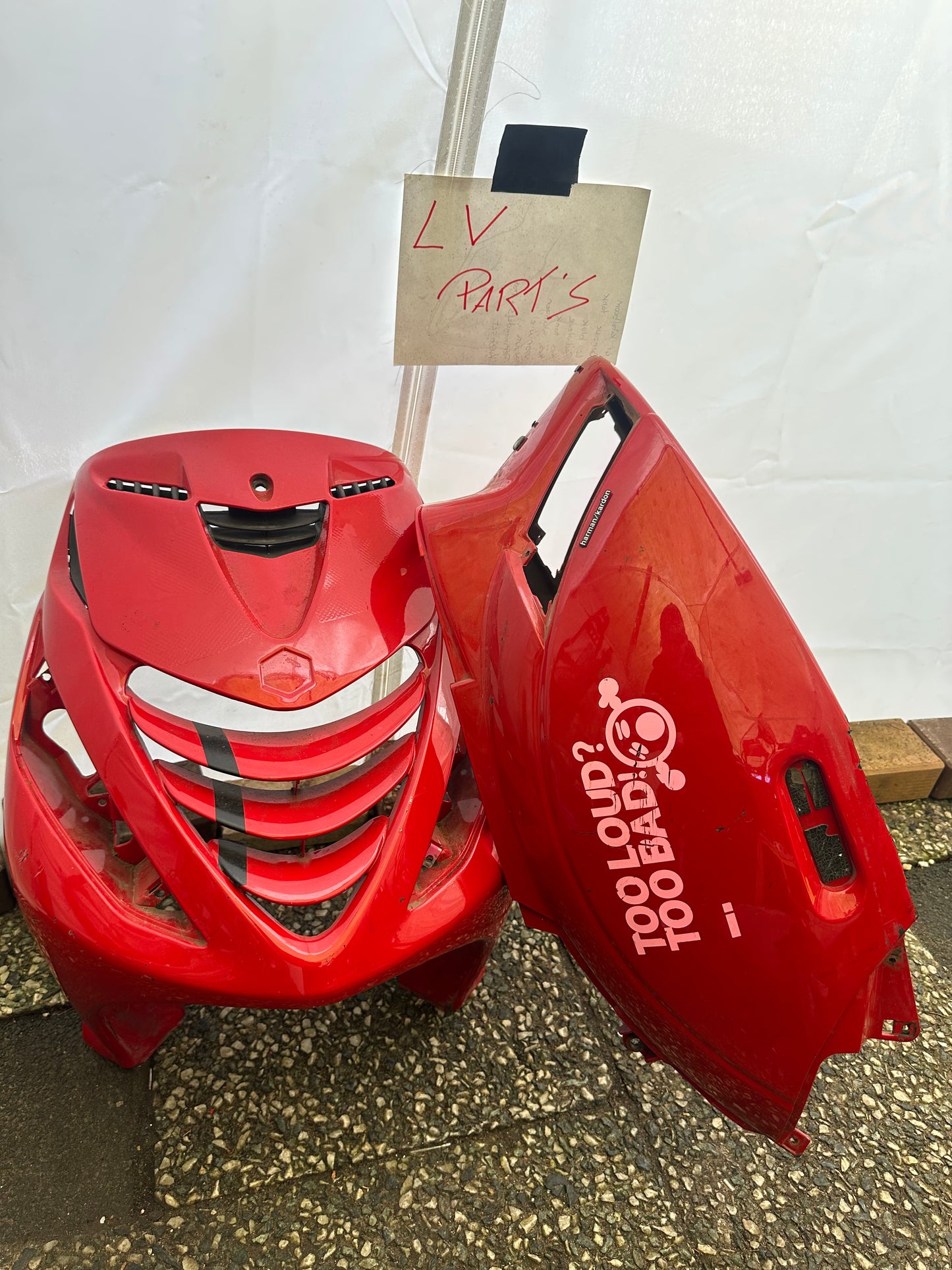 Piaggio zip sp kappenset