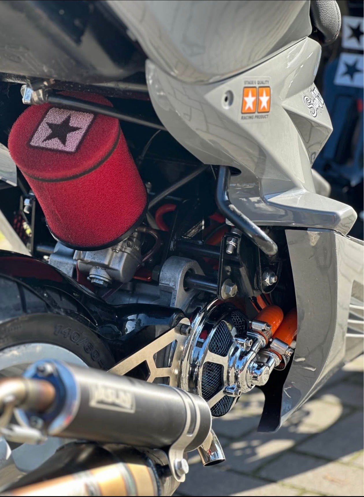 🔥 Yamaha Aerox 70cc – Full Stage 6 Custom Build 🔥