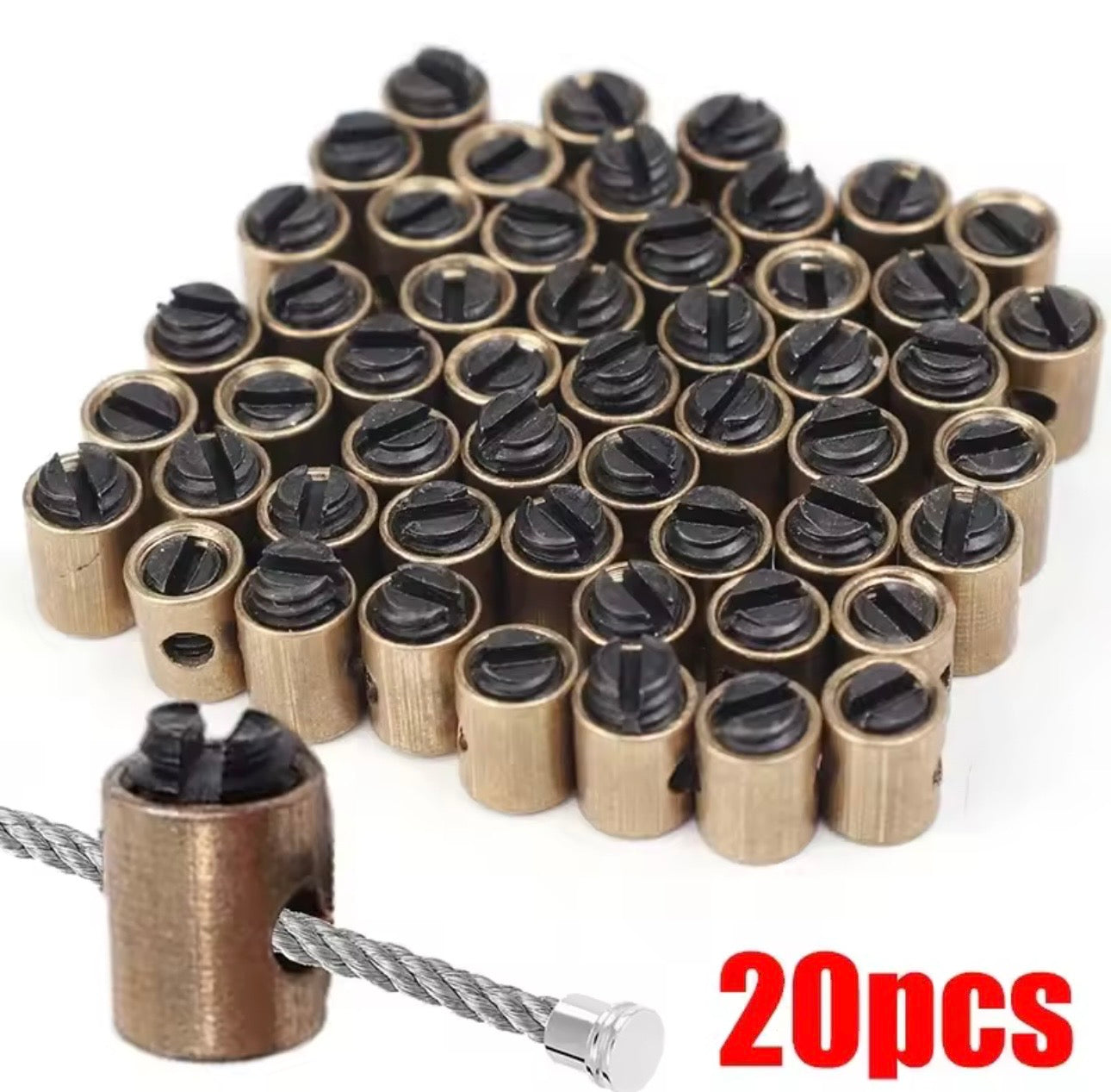 Gasnippel Klein – Set van 10 of 20 Stuks