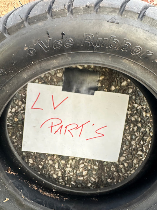 Achterband en voorband zip