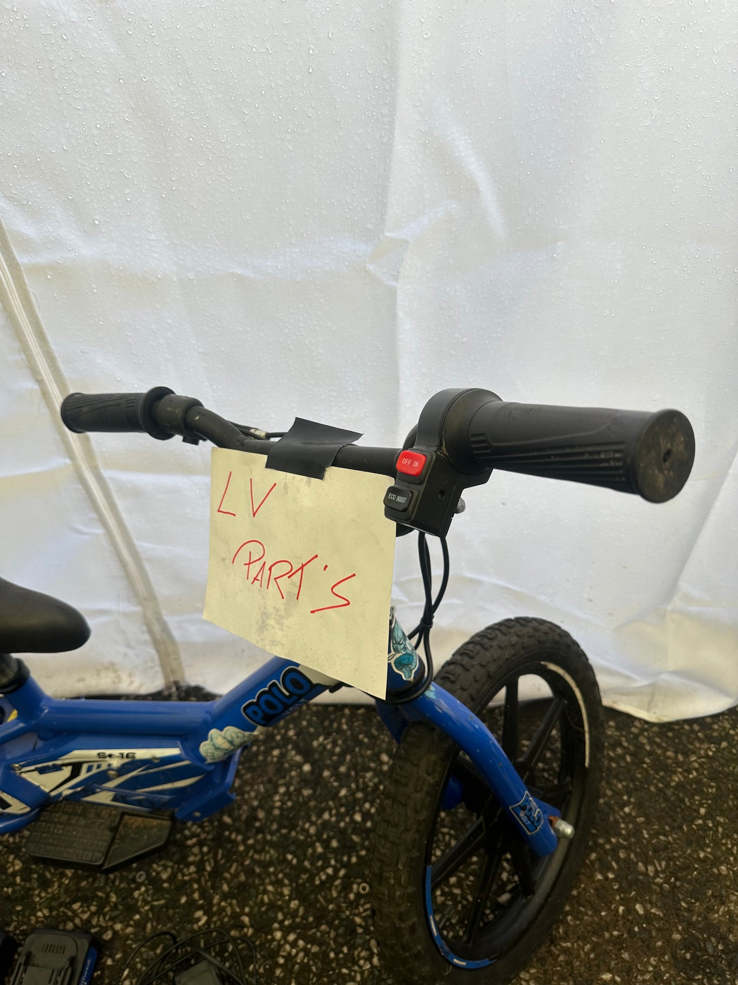 Polovolt e-bike voor kinderen t/m 7j
