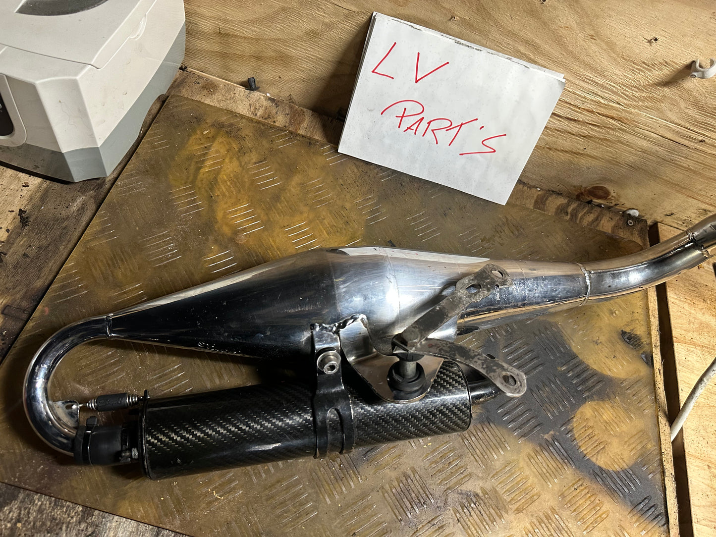 Stage6 Replica Uitlaat – Scooter (zonder flens en ophangbeugel)