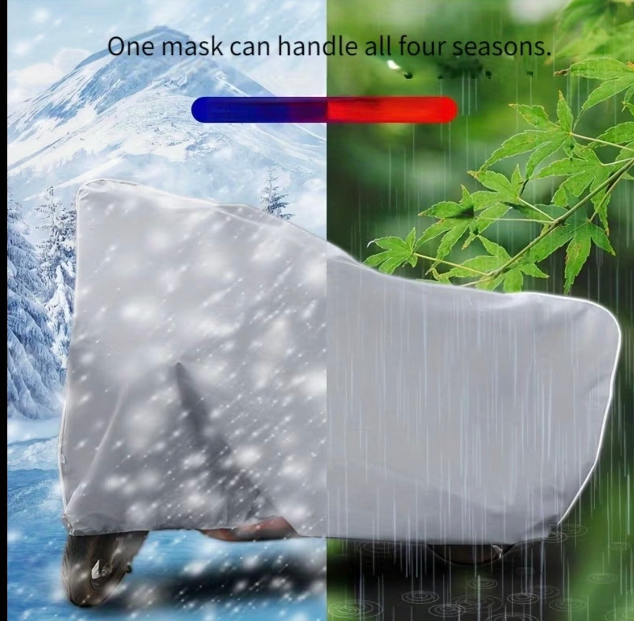 Waterdichte Scooter & Motor Cover – Beschermhoes tegen Regen en Vuil