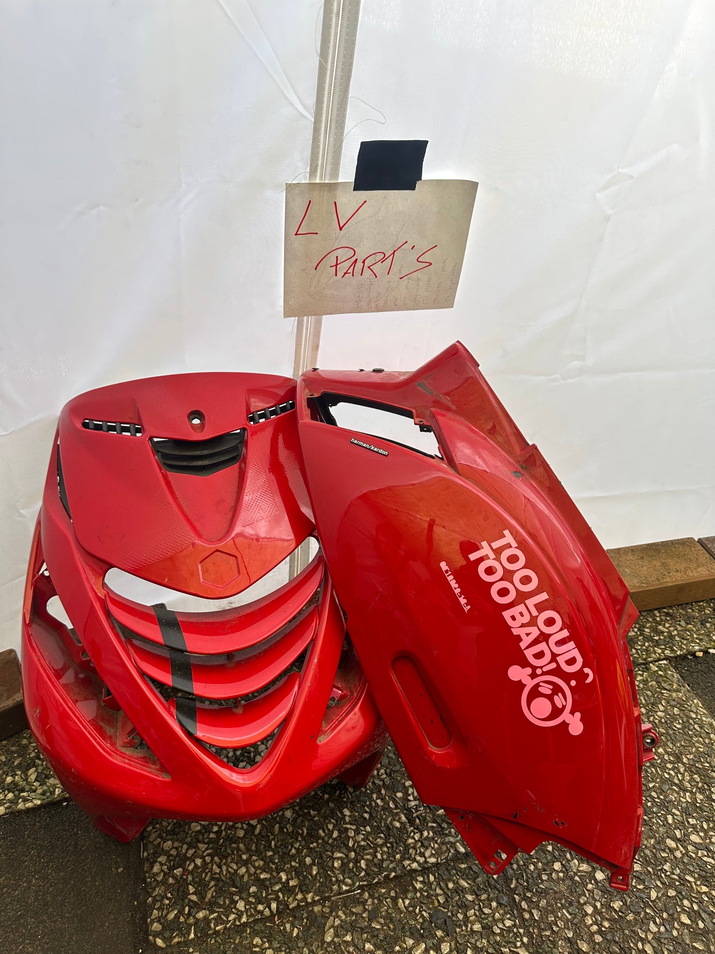 Piaggio zip sp kappenset